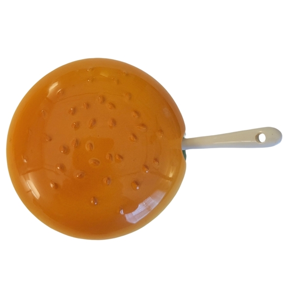 Pier 1 Imports Cheeseburger Condiment Dish & Spoon - Picture 2 of 10